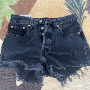 Black Levi shorts-Size 26